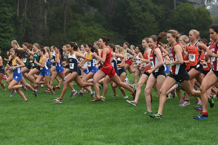 130831 USF-XC-Invite-046.JPG - August 31, 2013; San Francisco, CA, USA; The University of San Francisco cross country invitational at Golden Gate Park.